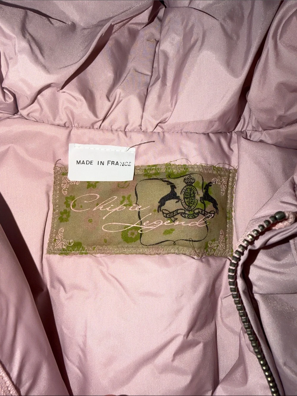 NWT Chipie Kids Pink Quilted Hooded Puffer Vest